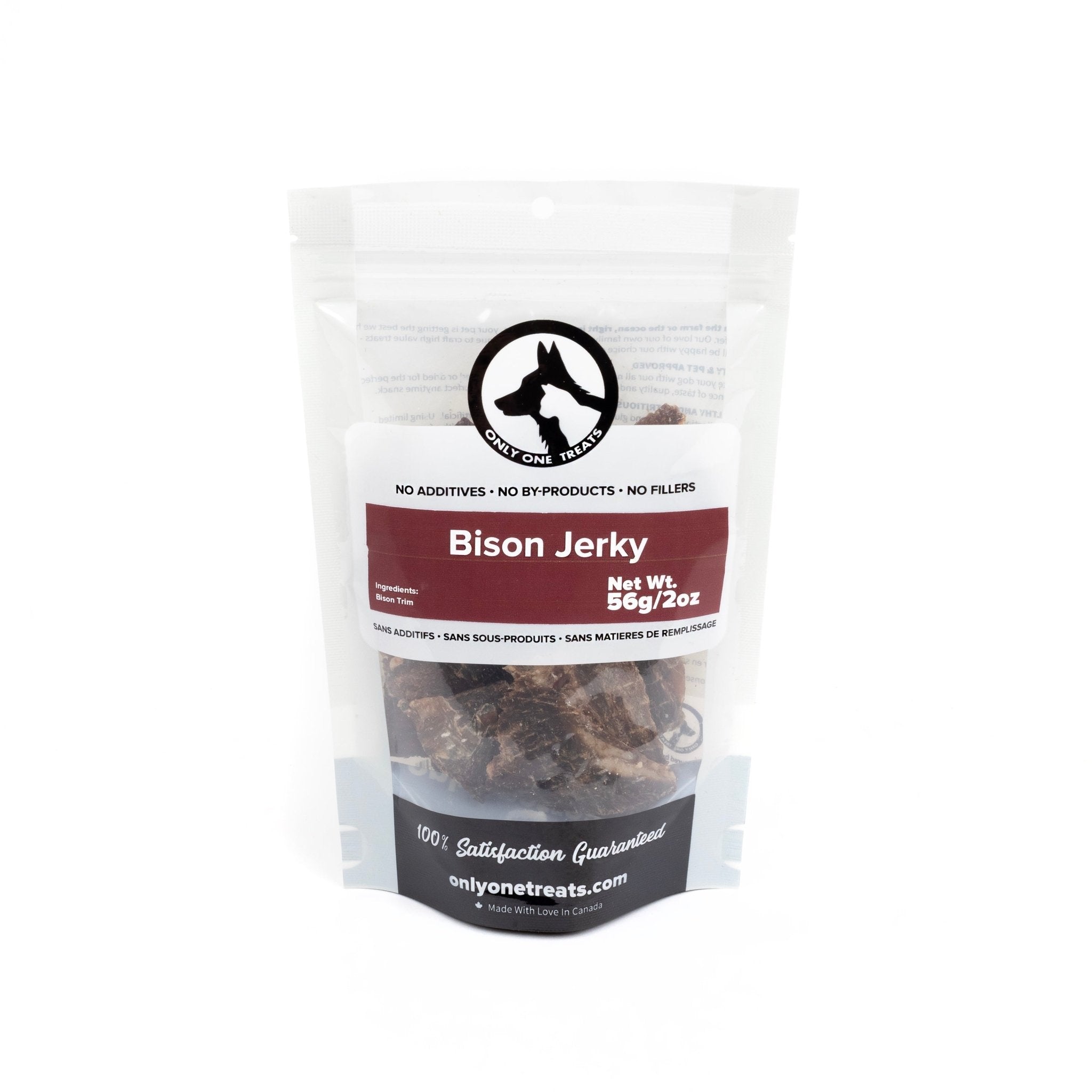 Bison Jerky - 56g - ALPHADOGDISTRIBUTION