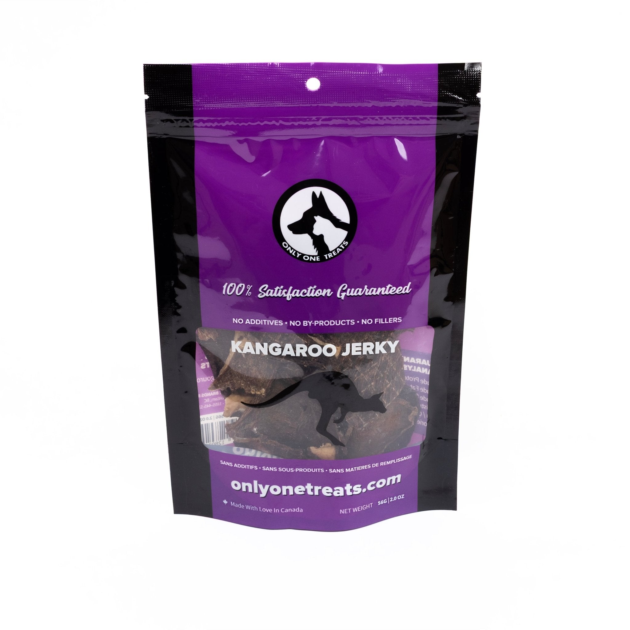 Kangaroo Jerky - 56g - ALPHADOGDISTRIBUTION
