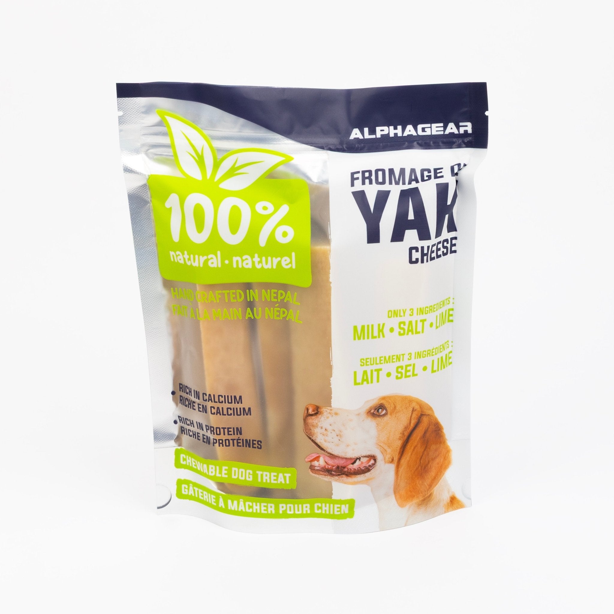 Yak Cheese Dog Chew - Large - ALPHADOGDISTRIBUTION