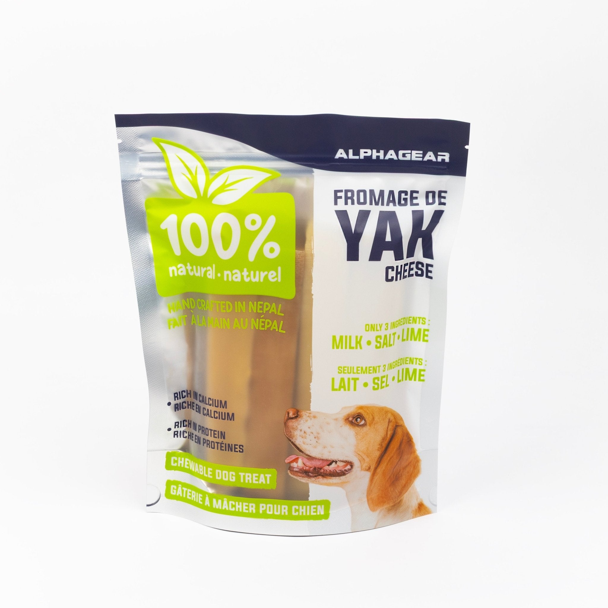 Yak Cheese Dog Chew - Medium - ALPHADOGDISTRIBUTION