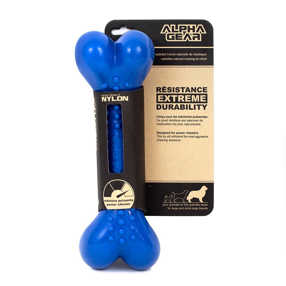 Large Nylon Dog Bone - ALPHADOGDISTRIBUTION