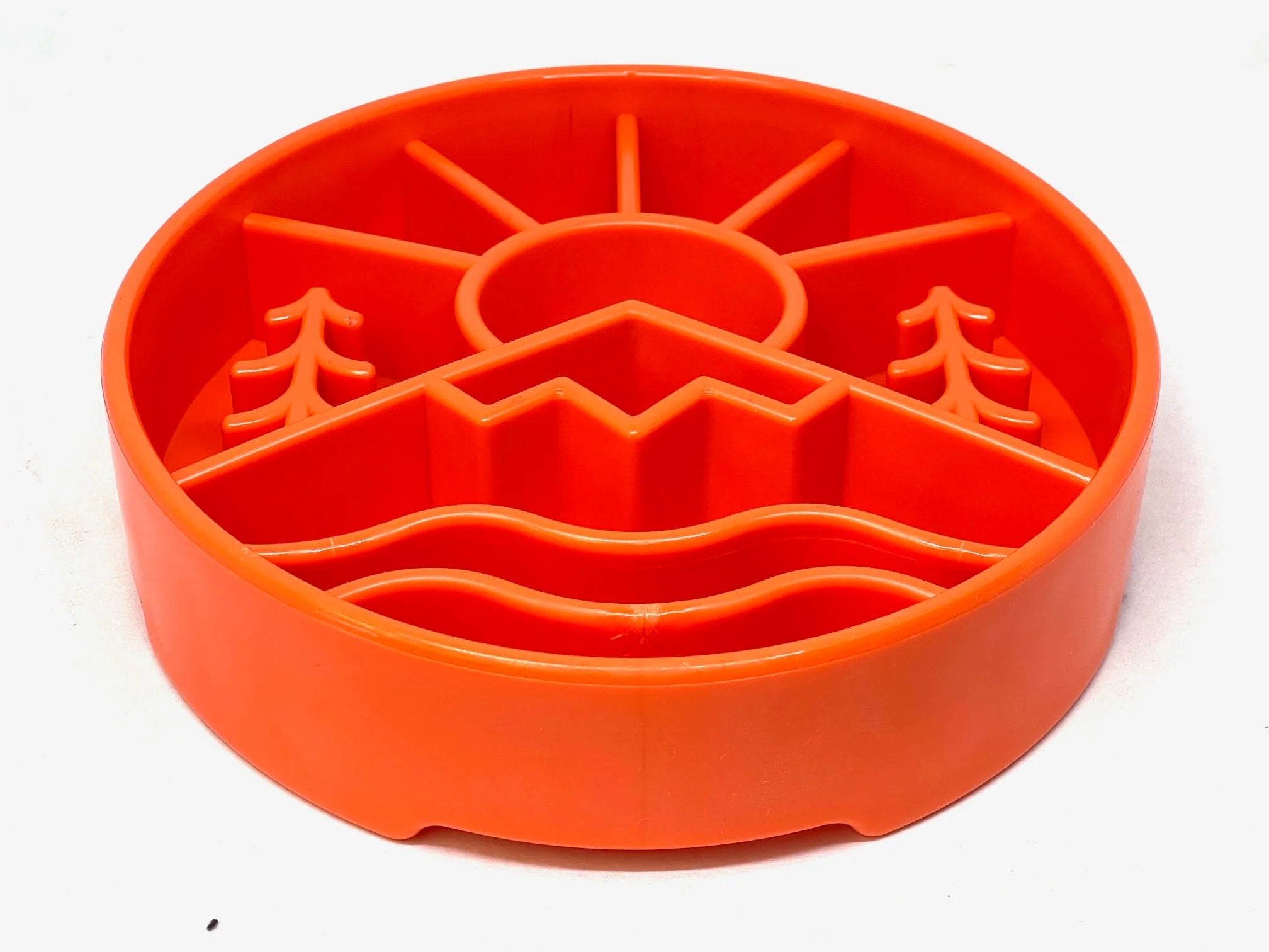 Orange Great Outdoors Slow Feeder - Alpha Dog Distribution