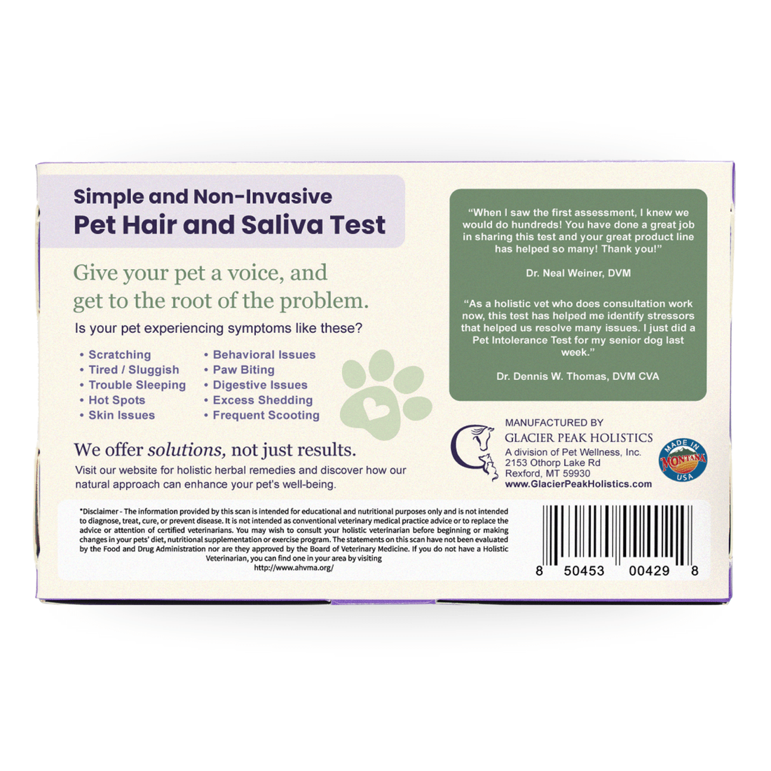 Pet Intolerance Test - Alpha Dog Distribution