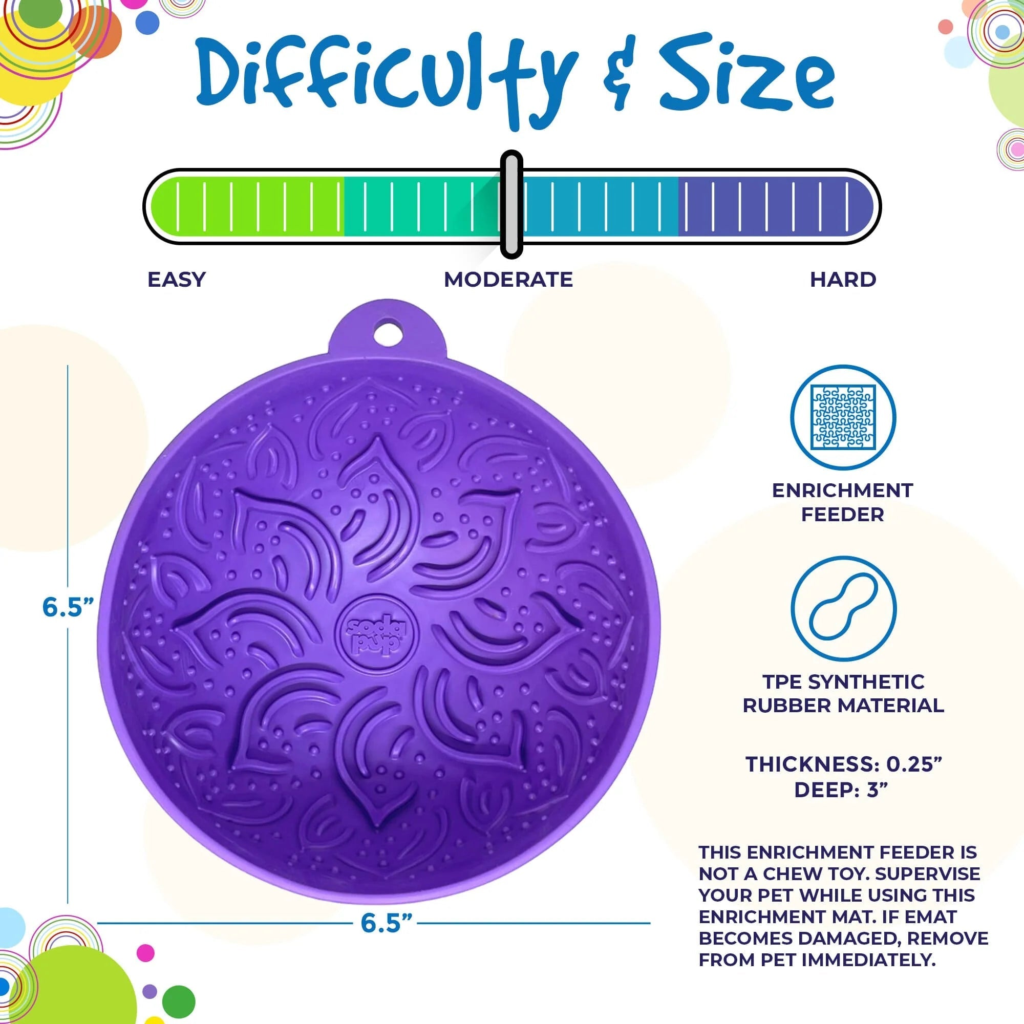 Purple Tipsybowl - Alpha Dog Distribution