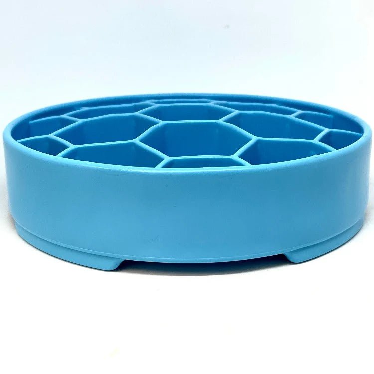 Slow Feeder Blue Honeycomb - Alpha Dog Distribution