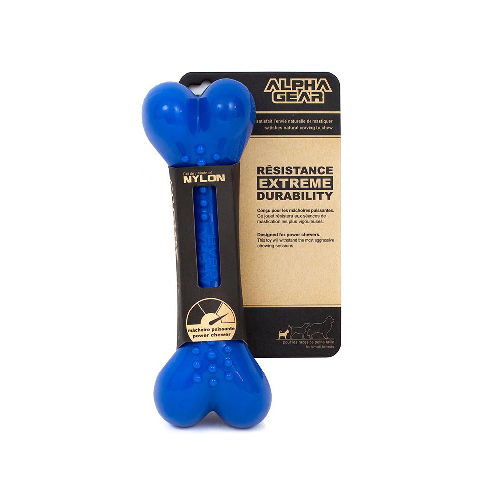 Small Nylon Dog Bone - ALPHADOGDISTRIBUTION