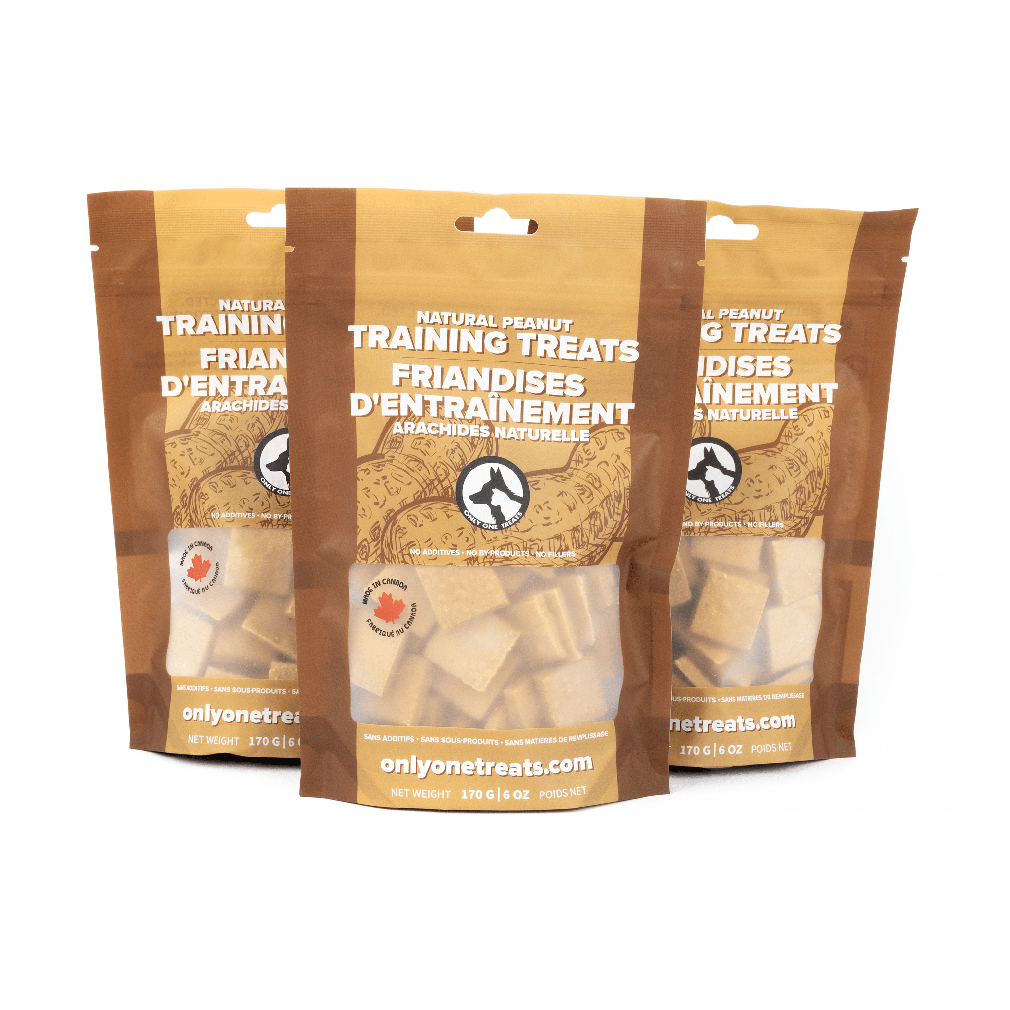 Soft Natural Peanut Treats - 170g - ALPHADOGDISTRIBUTION