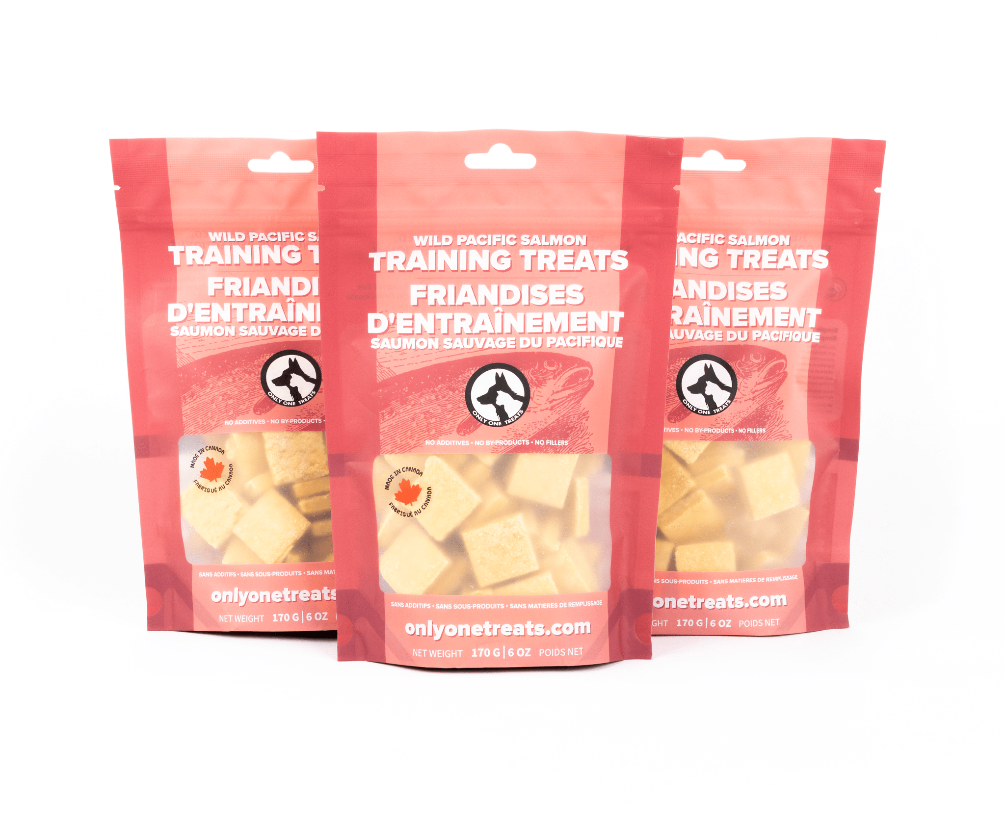 Wild Pacific Salmon Treats - 170g - ALPHADOGDISTRIBUTION